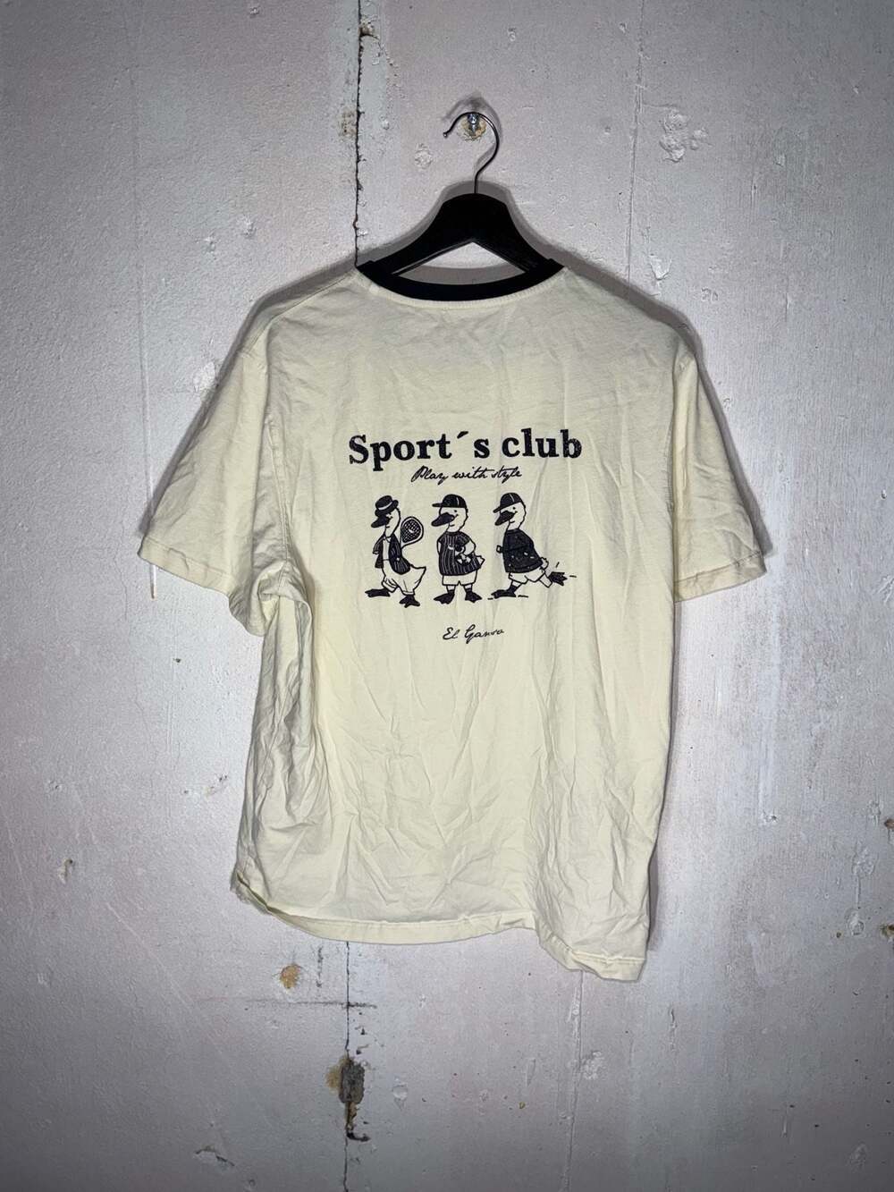 El Ganso Sport's Club Duck Graphic Ringer T-Shirt